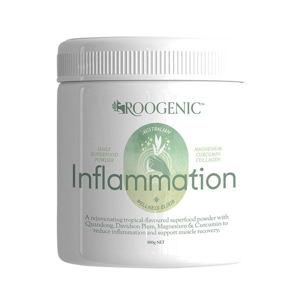 Roogenic Inflammation daily superfood powder, 180g tub